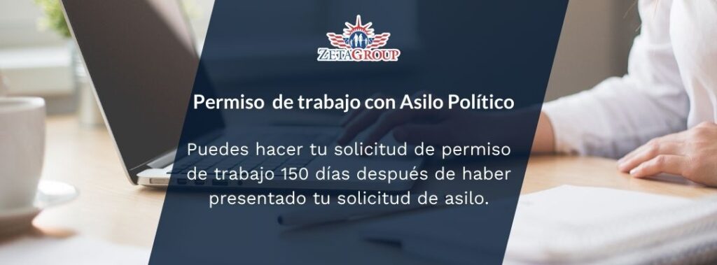 permiso de trabajo con asilo político