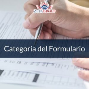 categoria del formulario I-130