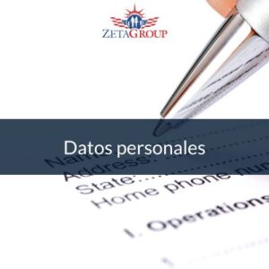 datos personales